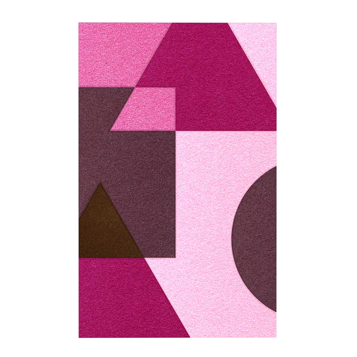 Acoustic Wall Art Panels SHAPES 3 macaroons swatch on white background Decormania eu